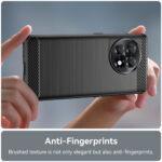 Coque Techsuit Carbon Silicone pour OnePlus 11R / OnePlus Ace 2 - Black – Image 3