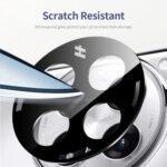 Protection d'objectif Techsuit Full Camera Glass pour OnePlus 12 - Black – Image 3