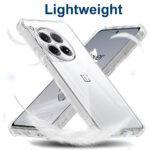 Coque Techsuit Shockproof Clear Silicone pour OnePlus 12 - Clear – Image 2