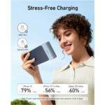 Batterie externe Anker Nano (A1653H11) Connecteur USB-C, 5 000 mAh, 22,5 W - Noir – Image 3