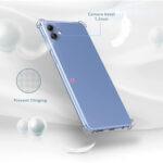 Coque Techsuit Shockproof Clear Silicone pour Samsung Galaxy A05 - Clear – Image 4