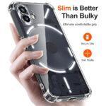 Coque Techsuit Shockproof Clear Silicone pour Nothing Phone (2) - Clear – Image 2