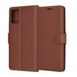 Étui portefeuille Techsuit Leather Folio pour Motorola Edge 30 Neo - Brown – Image 6