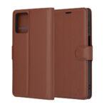 Étui portefeuille Techsuit Leather Folio pour Motorola Moto G14 - Brown – Image 6