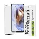 Protection d'écran Techsuit 111D Full Cover / Full Glue Glass pour Motorola Moto G31 / Moto G41 / Moto G62 / Moto G71 - Black