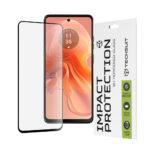 Protection d'écran Techsuit 111D Full Cover / Full Glue Glass pour Motorola Moto G04 / G04s / Moto G24 / Moto G24 Power / Moto E14 - Black