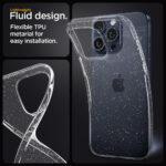 Coque Techsuit SparkleSkin Series pour Motorola Moto G34 / Moto G45 - Clear – Image 2