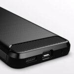 Coque Techsuit Carbon Silicone pour Motorola Moto G60 - Black – Image 6