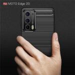Coque Techsuit Carbon Silicone pour Motorola Edge 20 - Black – Image 3