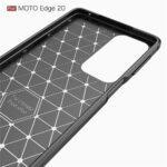 Coque Techsuit Carbon Silicone pour Motorola Edge 20 - Black – Image 4