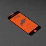 Protection d'écran Techsuit 111D Full Cover / Full Glue Glass pour iPhone 7 / iPhone 8 / iPhone SE 2 (2020) / iPhone SE 3 (2022) - Black – Image 2