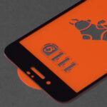 Protection d'écran Techsuit 111D Full Cover / Full Glue Glass pour iPhone 7 / iPhone 8 / iPhone SE 2 (2020) / iPhone SE 3 (2022) - Black – Image 3