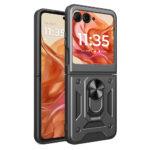 Coque Techsuit CamShield Series pour Motorola Razr 50 / Razr 60 - Black