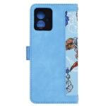 Étui portefeuille Techsuit FlipCraft pour Motorola Moto G14 - Vibrant Blue – Image 3