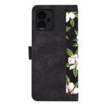 Étui portefeuille Techsuit FlipCraft pour Motorola Moto G14 - Flowers of the Dawn – Image 3