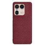 Coque Techsuit Carbonite FiberShell pour Motorola Edge 50 Ultra - Red – Image 3