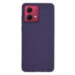 Coque Techsuit Carbonite FiberShell pour Motorola Moto G84 - Purple – Image 3