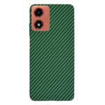 Coque Techsuit Carbonite FiberShell pour Motorola Moto G04 / Moto G04s / Moto G24 / Moto E14 - Green – Image 3