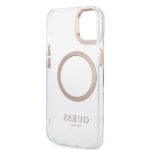 Coque Guess Metal Outline MagSafe pour iPhone 15 Plus - Gold – Image 5