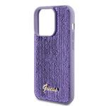 Coque Guess Sequin Script Metal pour iPhone 15 Pro - Purple – Image 4