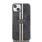 Coque Guess Hardcase IML 4G Gold Stripe pour iPhone 15 Plus - Black – Image 3