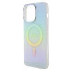 Coque Guess IML Iridescent MagSafe pour iPhone 15 Pro Max - Turquoise – Image 3