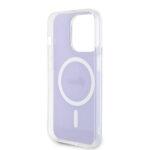 Coque Guess IML Iridescent MagSafe pour iPhone 15 Pro Max - Purple – Image 2
