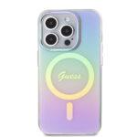 Coque Guess IML Iridescent MagSafe pour iPhone 15 Pro - Purple – Image 5