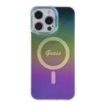 Coque Guess IML Iridescent MagSafe pour iPhone 15 Pro - Rainbow – Image 3