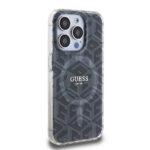 Coque Guess IML GCube MagSafe pour iPhone 15 Pro Max - Black – Image 4
