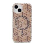Coque Guess IML GCube MagSafe pour iPhone 15 - Brown – Image 3