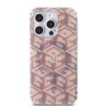 Coque Guess IML GCube MagSafe pour iPhone 15 Pro - Pink – Image 3
