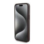 Coque + batterie externe Guess Hardcase Powerbank MagSafe 5000 mAh pour iPhone 15 Pro Max - Brown – Image 2