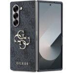 Coque Guess Leather 4G Metal Logo pour Samsung Galaxy Z Fold6 - Black
