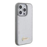 Coque Guess Sequin Script Metal pour iPhone 15 Pro Max - Silver – Image 4