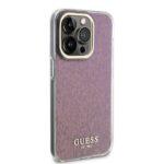 Coque Guess Hardcase IML Faceted Mirror Disco Iridescent pour iPhone 15 Pro - Pink – Image 3