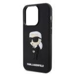 Coque Karl Lagerfeld 3D Design pour iPhone 14 Pro - Rubber Ikonik – Image 2