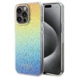 Coque Guess Hardcase IML Faceted Mirror Disco Iridescent pour iPhone 15 Pro Max - Multicolour