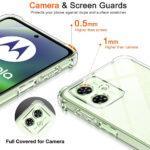 Coque Techsuit Shockproof Clear Silicone pour Motorola Moto G55 - Clear – Image 3