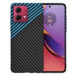 Coque Techsuit Carbonite FiberShell pour Motorola Moto G84 - Blue Pulse