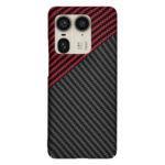 Coque Techsuit Carbonite FiberShell pour Motorola Edge 50 Ultra - Red Vortex – Image 3