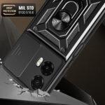 Coque Techsuit CamShield Series pour Motorola Moto G35 - Black – Image 4