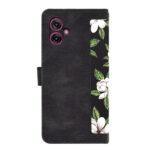 Étui portefeuille Techsuit FlipCraft pour Motorola Moto G55 - Flowers of the Dawn – Image 3