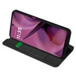 Étui portefeuille Techsuit Magskin Book pour Motorola Moto G55 - Black – Image 2