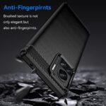 Coque Techsuit Carbon Silicone pour Motorola Edge 30 Ultra - Black – Image 3