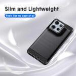 Coque Techsuit Carbon Silicone pour Motorola Moto G15 / G15 Power - Black – Image 6