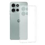 Coque Techsuit Clear Silicone pour Motorola Moto G75 - Transparent