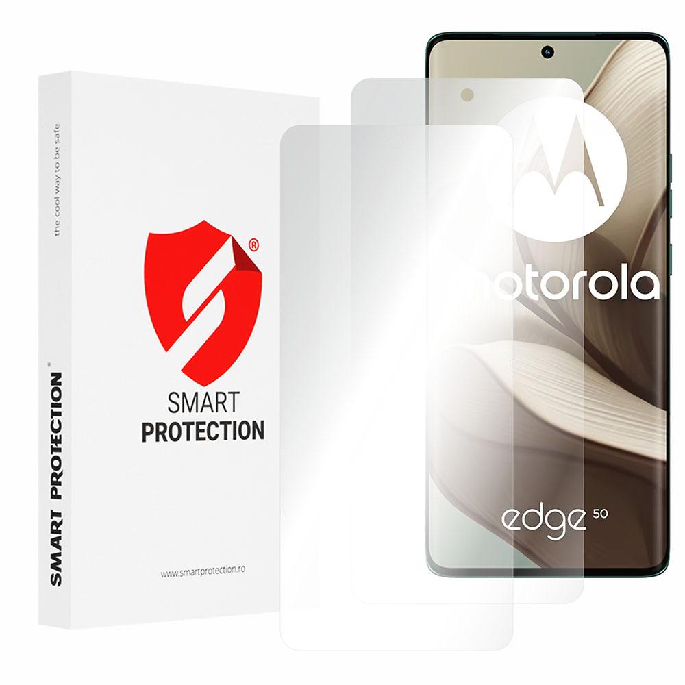 1970197 Lot de 2 protections d'écran Smart Protection Premium Classic pour Motorola Edge 50 - Clear – Image 1