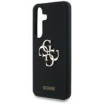 Coque Guess Silicone 4G Big Metal Logo pour Samsung Galaxy S25 - Black – Image 5