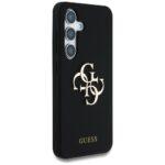 Coque Guess Silicone 4G Big Metal Logo pour Samsung Galaxy S25 Ultra - Black – Image 5